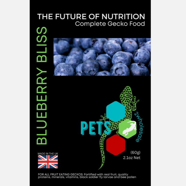 Krmivo pre Pagekóny - Blueberry Bliss (čučoriedka) - Veľkosť balenia: 60g