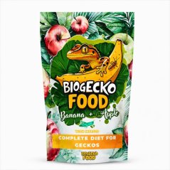 Krmivo pro Pagekony – BioGecko Food Banana Apple - banán a jablko