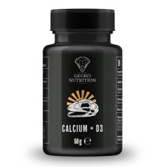 Vápník s D3 - Calcium+D3 - Gecko Nutrition