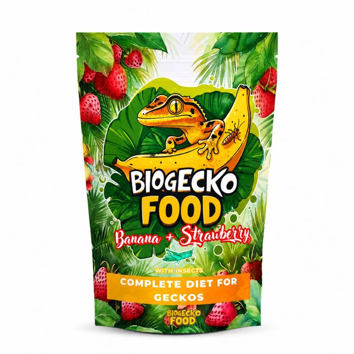Krmivo pre Pagekóny – BioGecko Food Banana Strawberry - banán a jahoda Krmivo pre Pagekóny – BioGecko Food Banana Strawberry - banán a jahoda