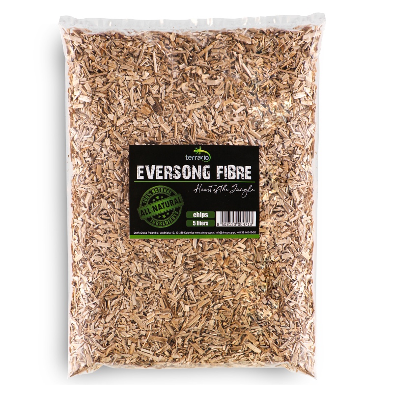 Terrario Eversong Fibre Chips 5 l – konopná štiepka