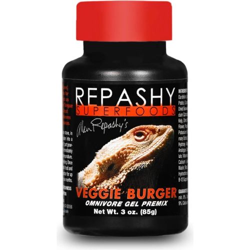 Krmivo pro všežravé a býložravé plazy – Repashy Veggie Burger