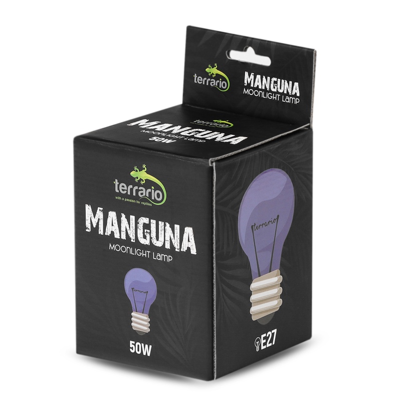 Terrario Manguna Moonlight – noční topná žárovka do terária - Varianty: 50W