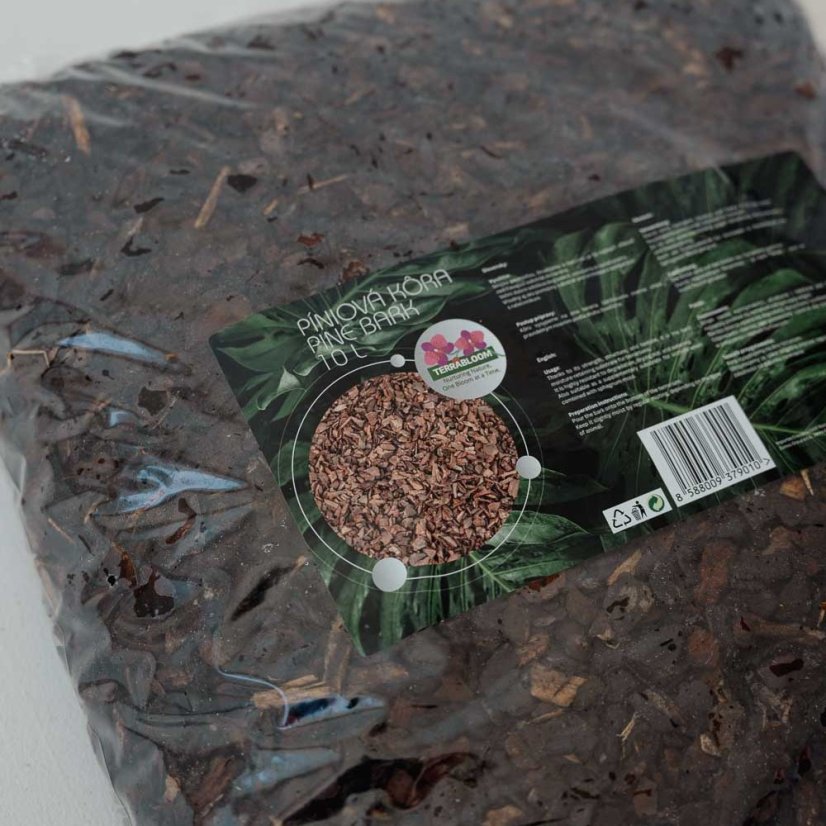 Terrabloom píniová kôra - pine bark 10 l