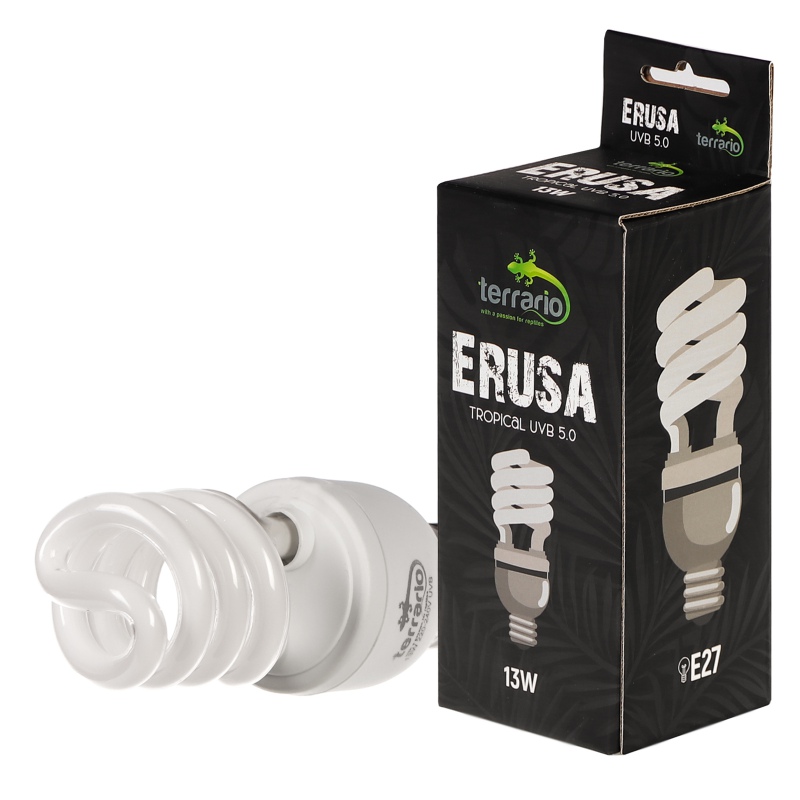 Terrario Erusa Tropical UVB 5.0 – UVB žiarovka do terária - Varianty: 26W