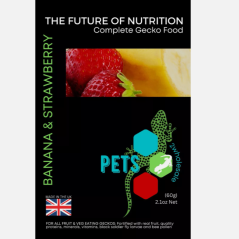 Krmivo pro Pagekony - Banana & Strawberry (banán a jahoda)