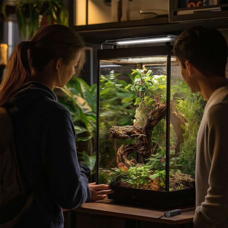 10W LED světlo pro terária do 45 cm - Terrario ReptoRay