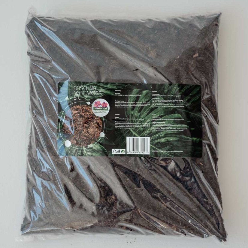 Terrabloom rašelina - Peat Moss 5 l