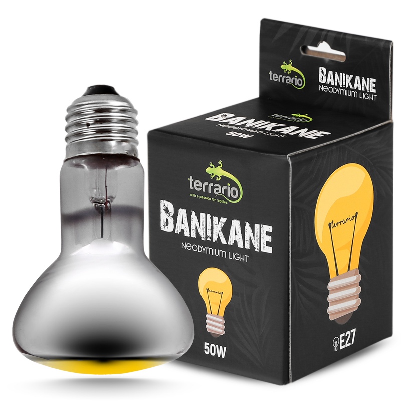 Terrario Banikane Neodymium Light – neodymová topná žárovka do terária