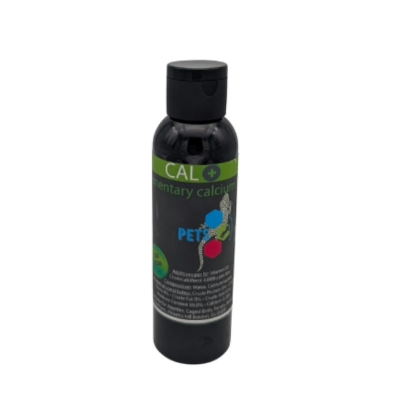 Cal Liquid – tekutý vápnik s D3 pre plazy a malé zvieratá na podporu správneho vývoja kostí a metabolizmu