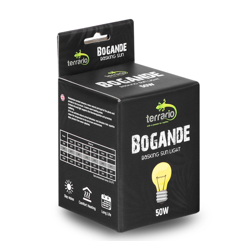 Terrario Bogande Basking Sun Light – bodová topná žárovka do terária - Varianty: 75W