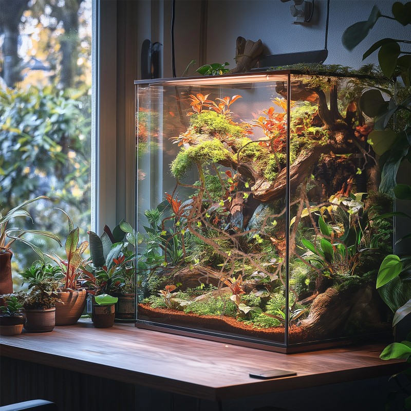 Umělá dekorativní větev do terária Terrario – 100 cm