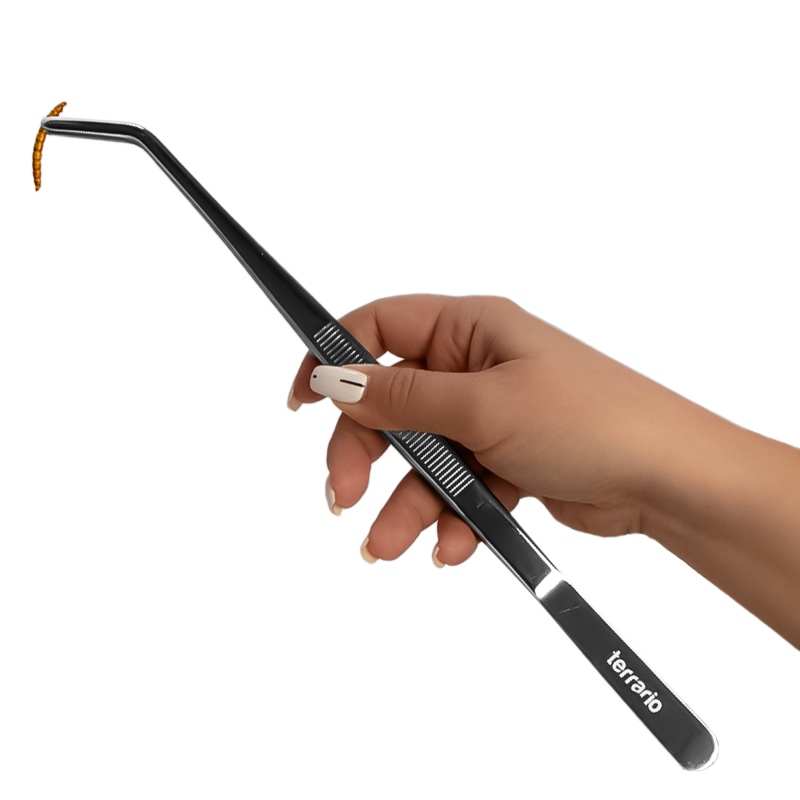 Pinzeta ohnutá 30 cm - Terrario ViperTweez Bent L