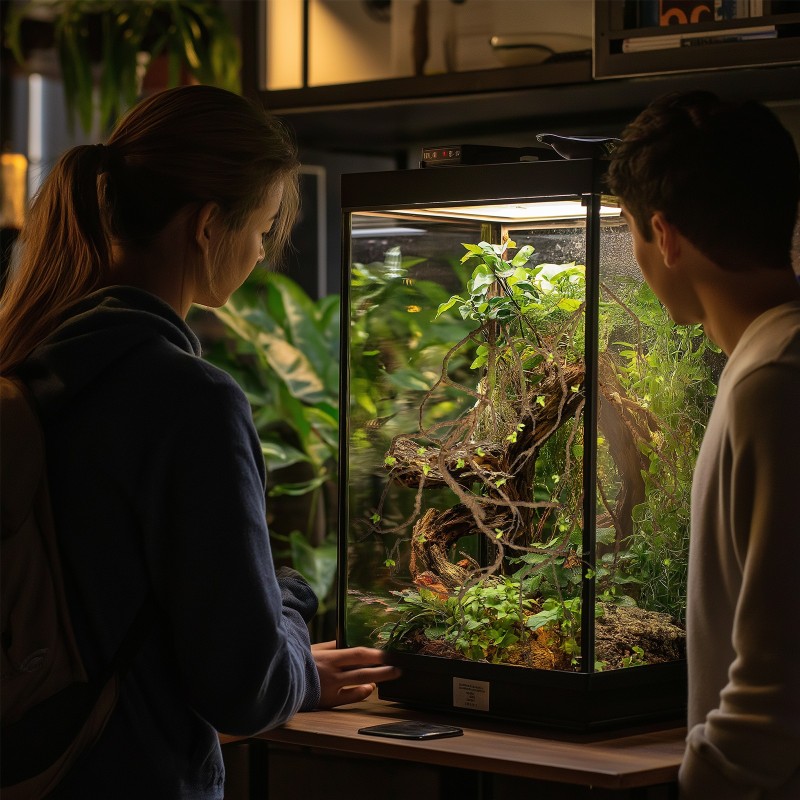 Umělá dekorativní větev do terária Terrario – 100 cm