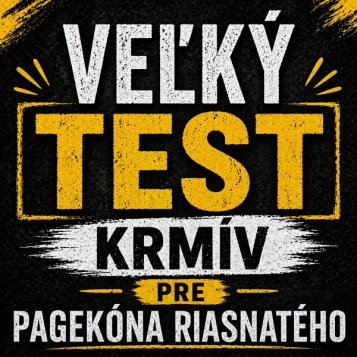 Veľký TEST krmív pre pagekóna riasnatého