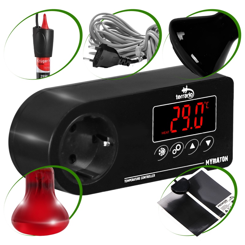 Elektronický termostat do terária Terrario Myriaton