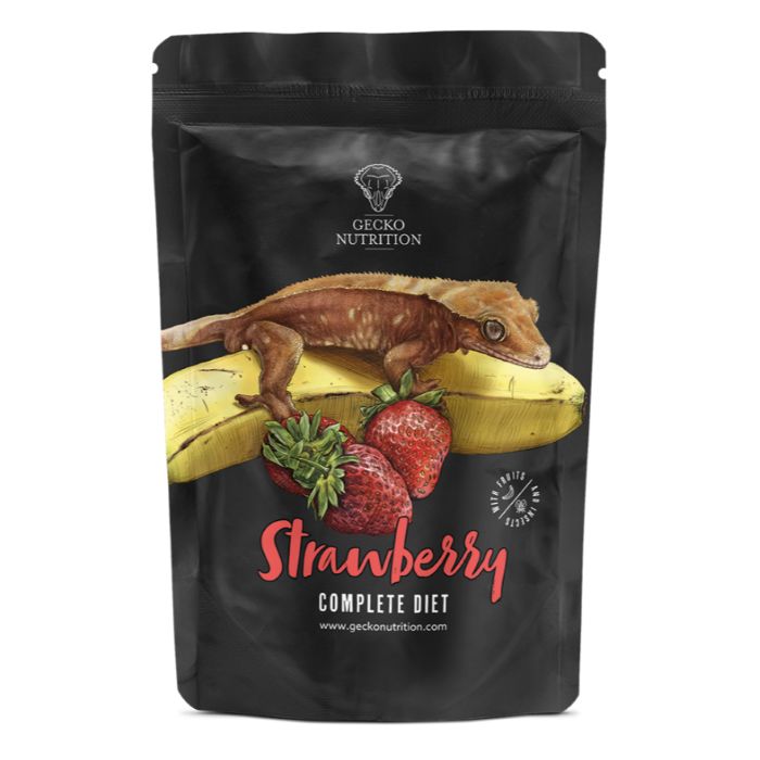 Krmivo pre Pagekóny – Gecko Nutrition Strawberry - jahoda - Veľkosť balenia: 50g Krmivo pre Pagekóny – Gecko Nutrition Strawberry - jahoda - Veľkosť balenia: 50g
