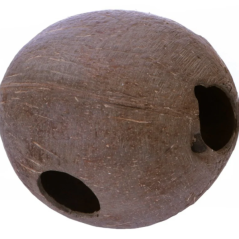 Přírodní kokosový úkryt do terária Terrario CocoLair – hladký