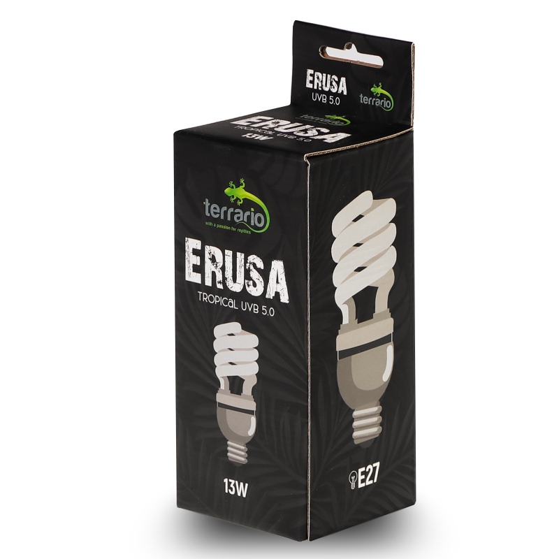 Terrario Erusa Tropical UVB 5.0 – UVB žiarovka do terária - Varianty: 26W