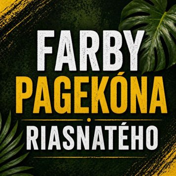 Farby Pagekóna riasnatého