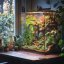 Umelý visiaci brečtan do terária Terrario – 75 cm