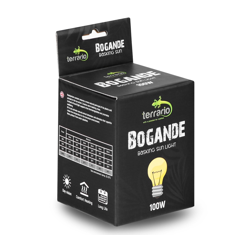 Terrario Bogande Basking Sun Light – bodová topná žárovka do terária - Varianty: 75W