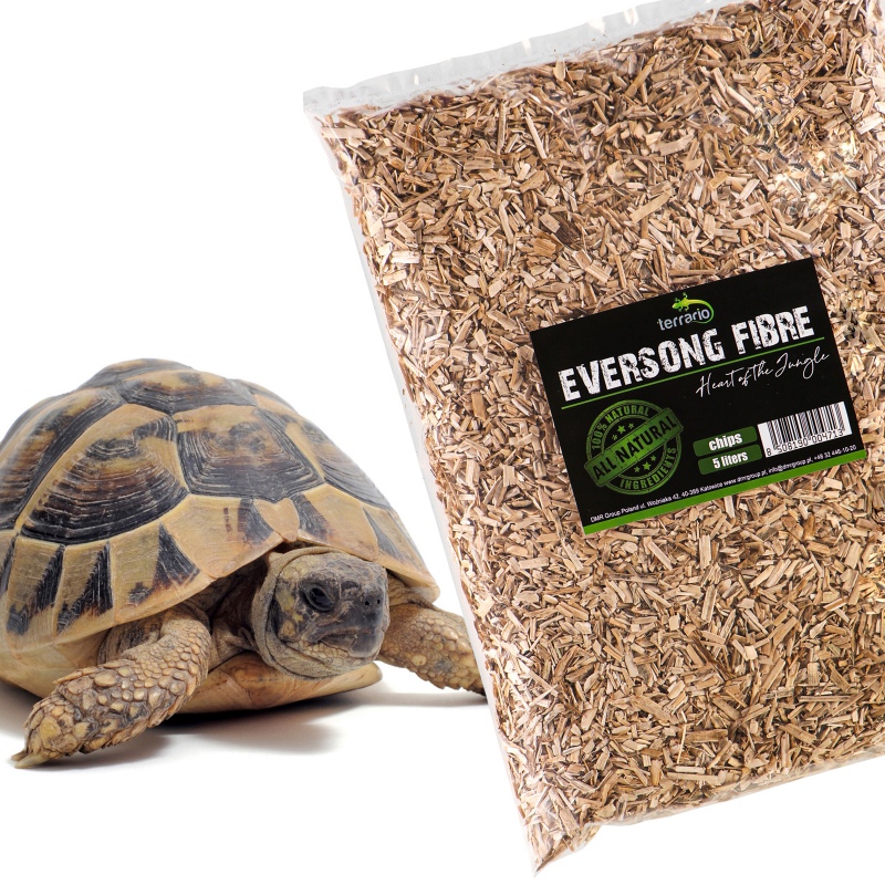 Terrario Eversong Fibre Chips 5 l – konopná štiepka