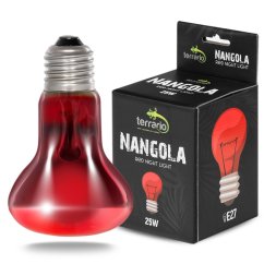 Terrario Nangola Red Night Light – infračervená výhrevná žiarovka do terária