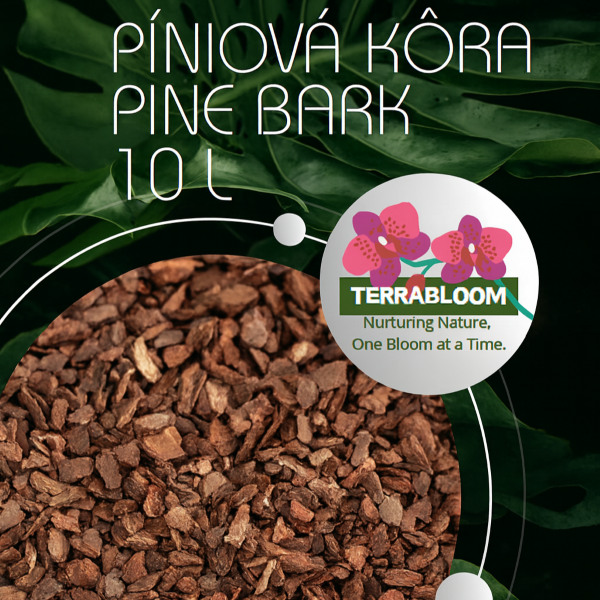 Terrabloom borová kůra – Pine Bark 10 l