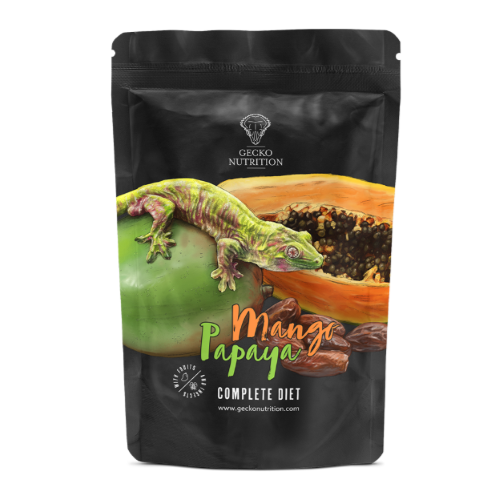 Krmivo pro Pagekony – Gecko Nutrition Mango Papaya - Velikost balení: 100g