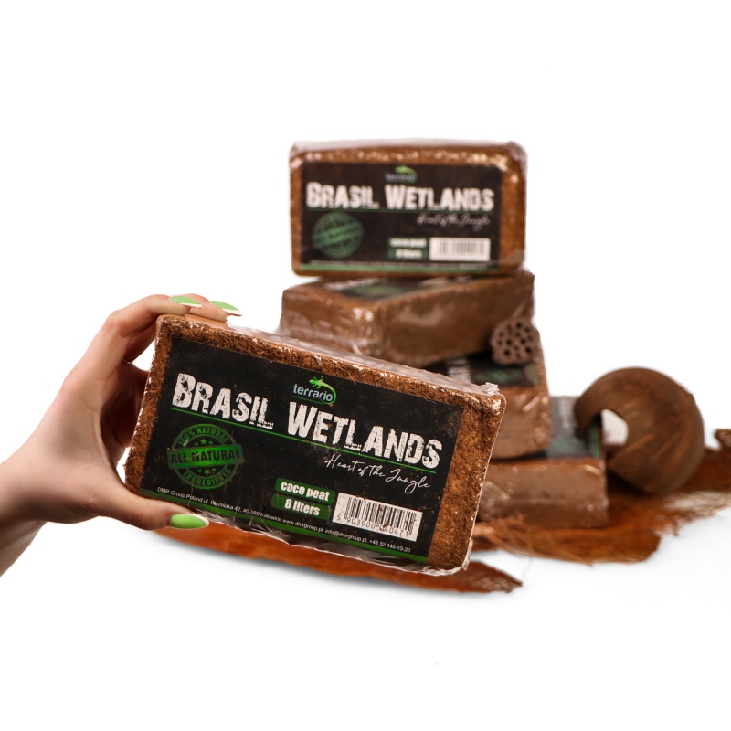 Terrario Brasil Wetlands 7 l – substrát z kokosových vláken