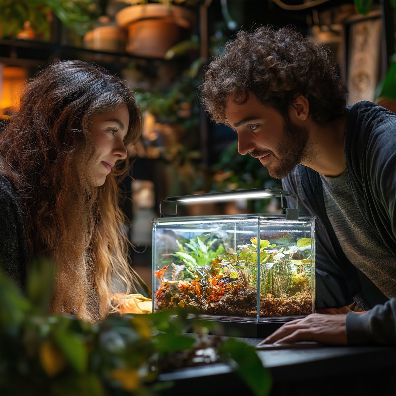 10W LED světlo pro terária do 45 cm - Terrario ReptoRay