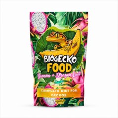 Krmivo pro Pagekony – BioGecko Food Banana Dragon Fruit - banán a dračí ovoce