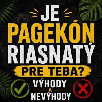Je pagekón riasnatý pre teba? Výhody a nevýhody v porovnaní s inými druhmi