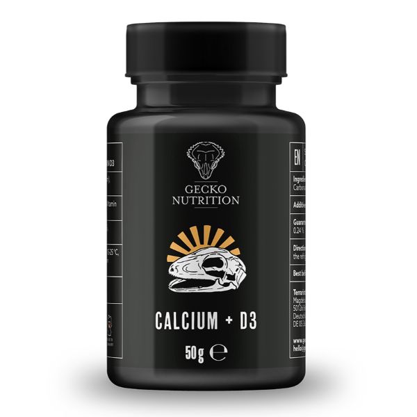 Vápník s D3 - Calcium+D3 - Gecko Nutrition