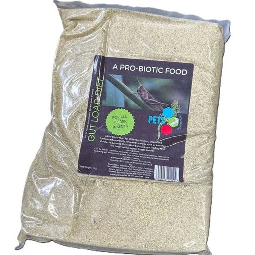 Gut Load Diet Powder 1kg – Sypké probiotické krmivo pre krmný hmyz