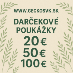 Dárkové poukázky GECKOSVK