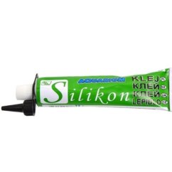 Akvarijný silikón čierny 60 ml – lepidlo pre akváriá a teráriá