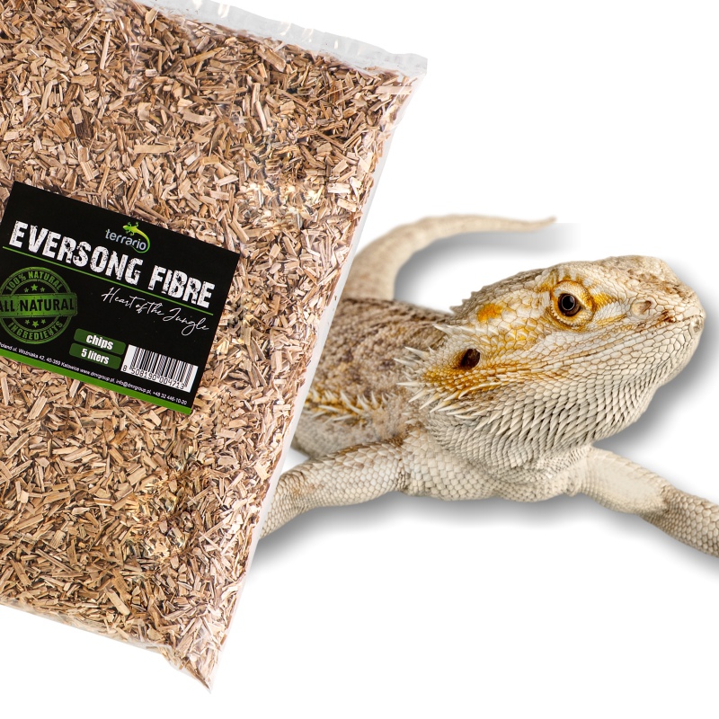 Terrario Eversong Fibre Chips 5 l – konopná štiepka