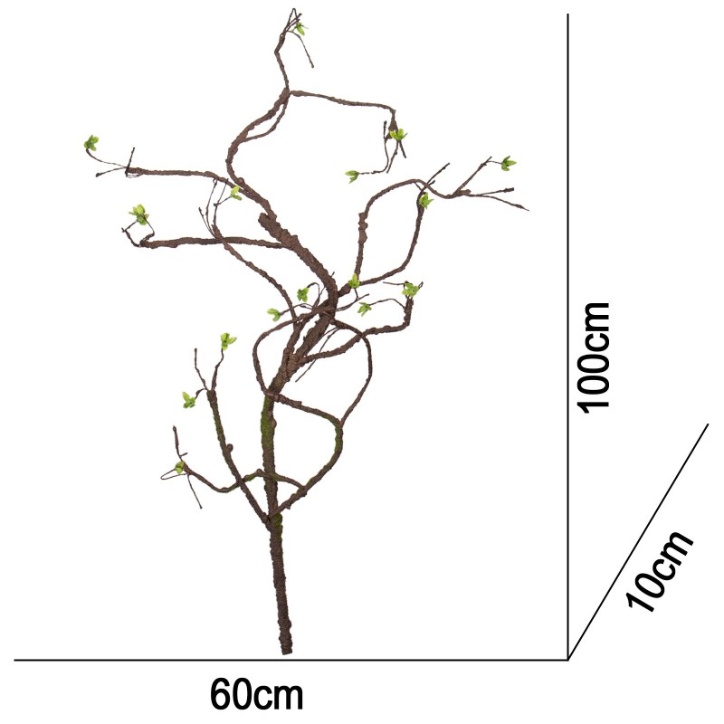 Umělá dekorativní větev do terária Terrario – 100 cm