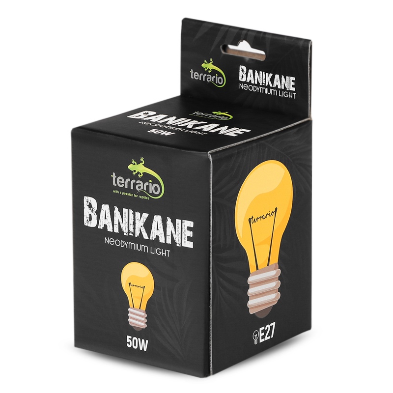 Terrario Banikane Neodymium Light – neodymová topná žárovka do terária