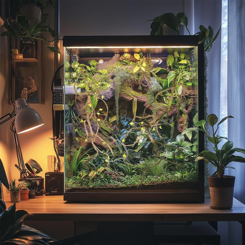 Umělá dekorativní větev do terária Terrario – 100 cm