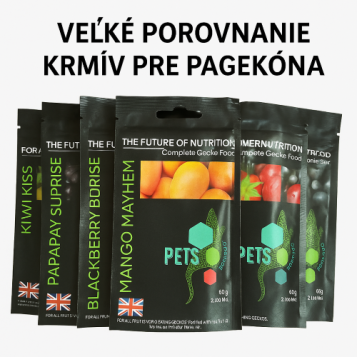 Veľký TEST krmív pre pagekóna riasnatého