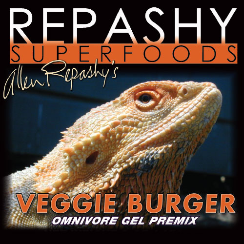 Krmivo pro všežravé a býložravé plazy – Repashy Veggie Burger