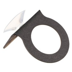 Terrario Gecko Bar Black – závěsné krmítko s miskami 6,5 × 7 × 4,5 cm