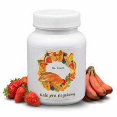 Krmivo pro Pagekony – Dr. Rhaco Jahoda / červený banán 100g