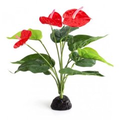 Repti-Zoo Anthurium 33 cm – umelá rastlina do terária