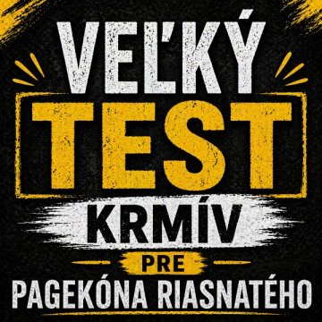 Velký TEST krmiv pro pagekona řasnatého