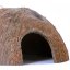 Prírodný kokosový úkryt do terária Terrario CocoCave L – polovičný kokos